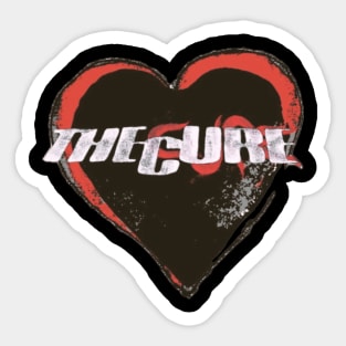 Cure Love Distresed Sticker